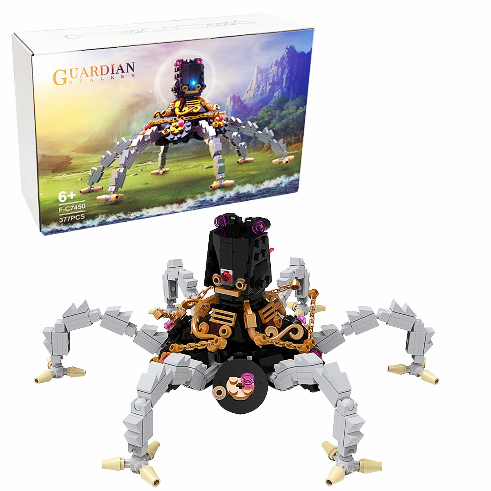 Zelda Ruins Guardian toy model building blocks